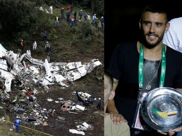 Alan Ruschel fue uno de los tres futbolistas sobrevivientes a la tragedia de Chapecoense