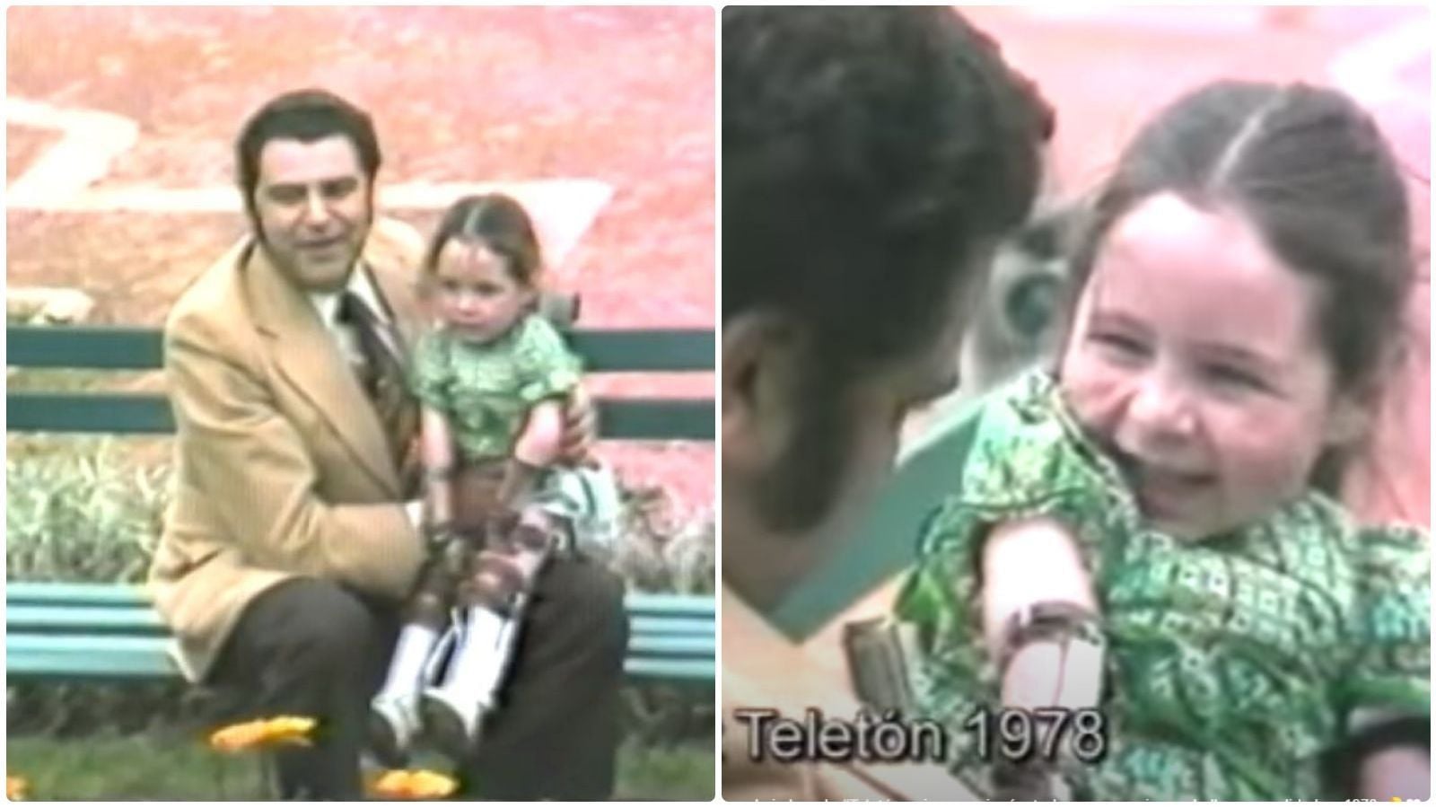 Jane Hermosilla en la primera Teletón