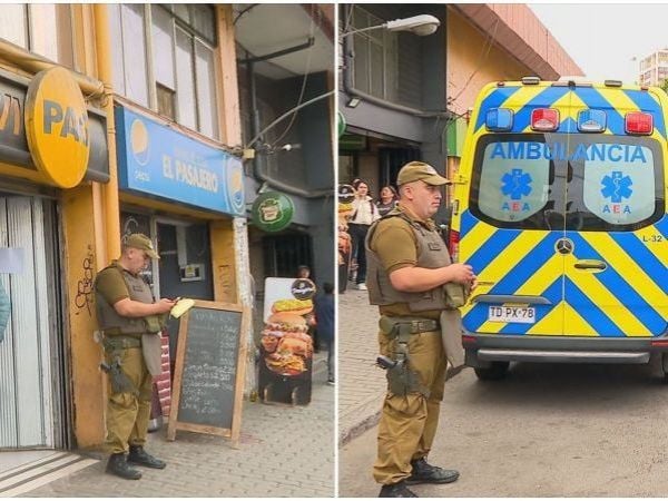 Delincuentes asaltan Servipag en Valparaíso