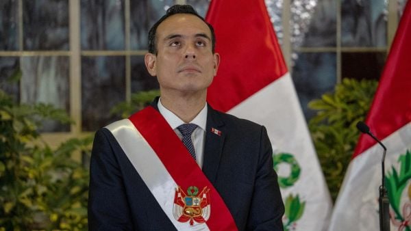 Presidente interino José Jerí