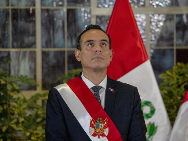 Presidente interino José Jerí