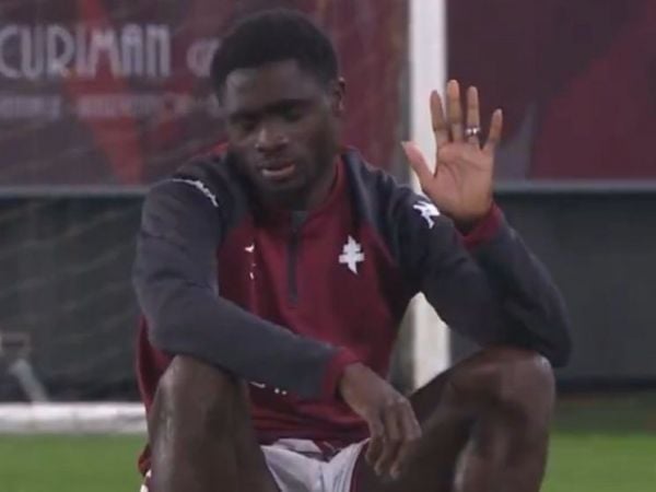 Koffi Kouao se negó a realizar calentamiento tras enterarse que no sería titular