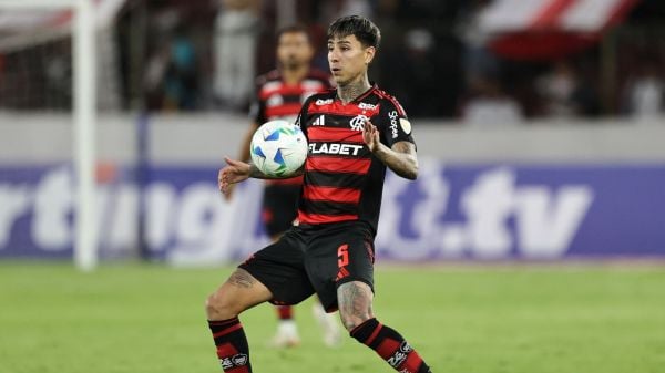 Erick Pulgar jugando por Flamengo