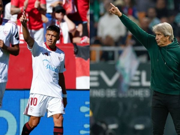 Alexis Sánchez y Manuel Pellegrini