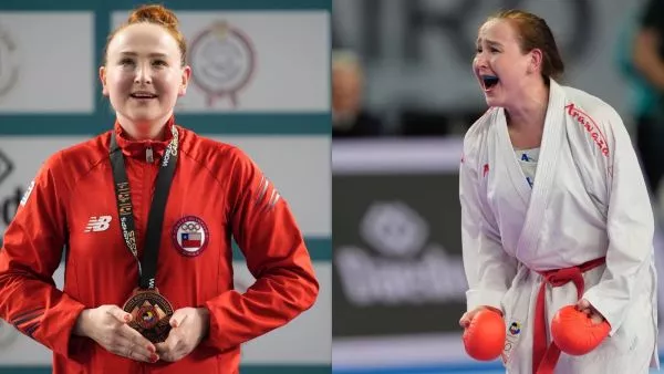 Anastasia Velozo consiguió una histórica medalla de bronce en Mundial de Karate