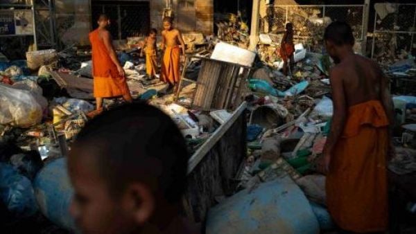 Inundaciones en Asia