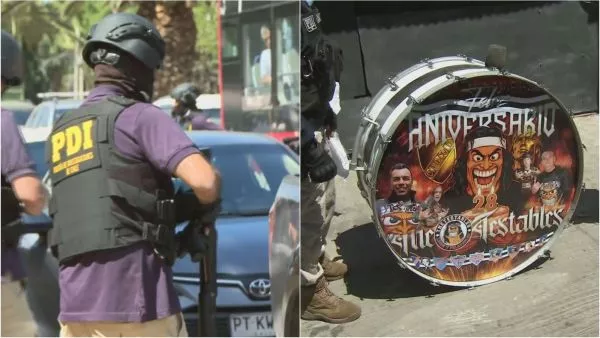 Masivo allanamiento en Pudahuel: investigan vínculo de narcos con la Garra Blanca