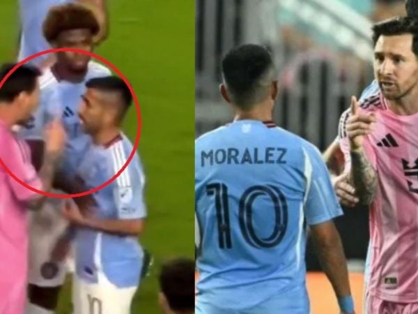 Lionel Messi protagonizó un 'picante' cruce con Maximiliano Moralez en la MLS