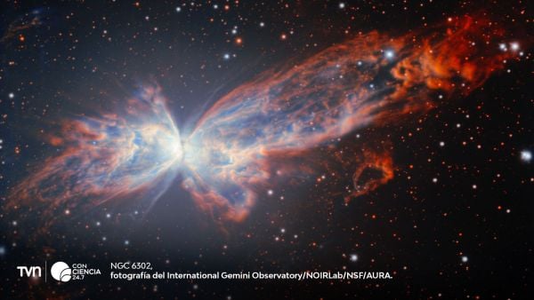 Imagen de la Nebulosa Mariposa, NGC 6302.