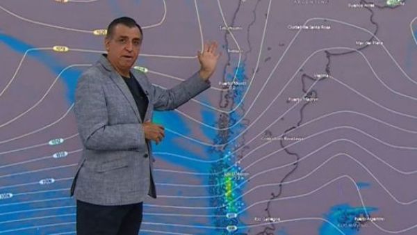 Pronóstico de el tiempo en Santiago con Iván Torres de TV Tiempo