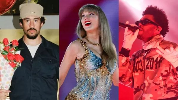 Bad Bunny, Taylor Swift y The Weeknd