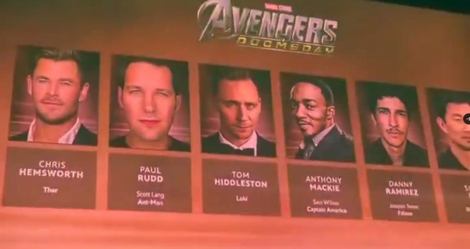 Avengers Doomsday elenco