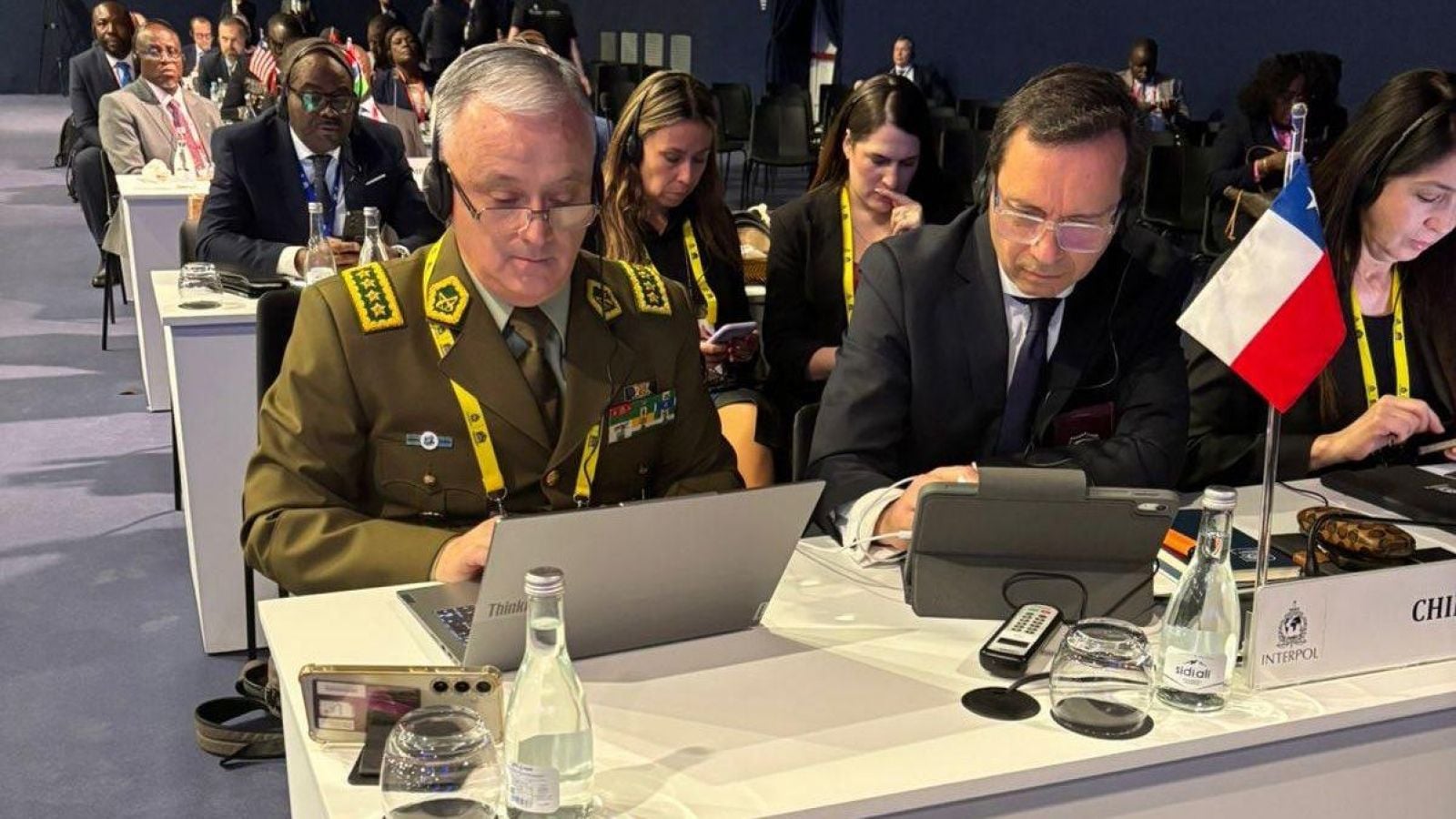 PDI y Carabineros juntos en Asamblea Interpol 2025