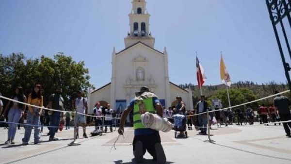 Peregrinación a Lo Vásquez por Ruta 68