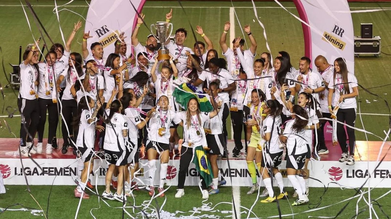 Colo Colo se consagró campeón del fútbol femenino