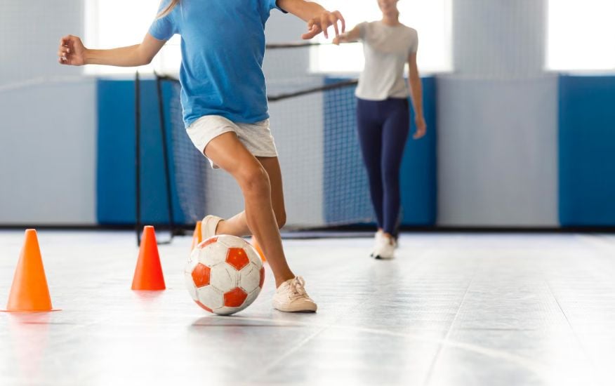 Educación física en colegios