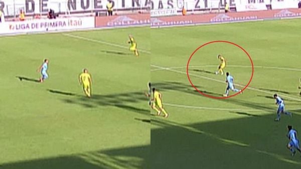 La U sufrió la anulación de un gol ante Deportes Iquique en el primer tiempo.