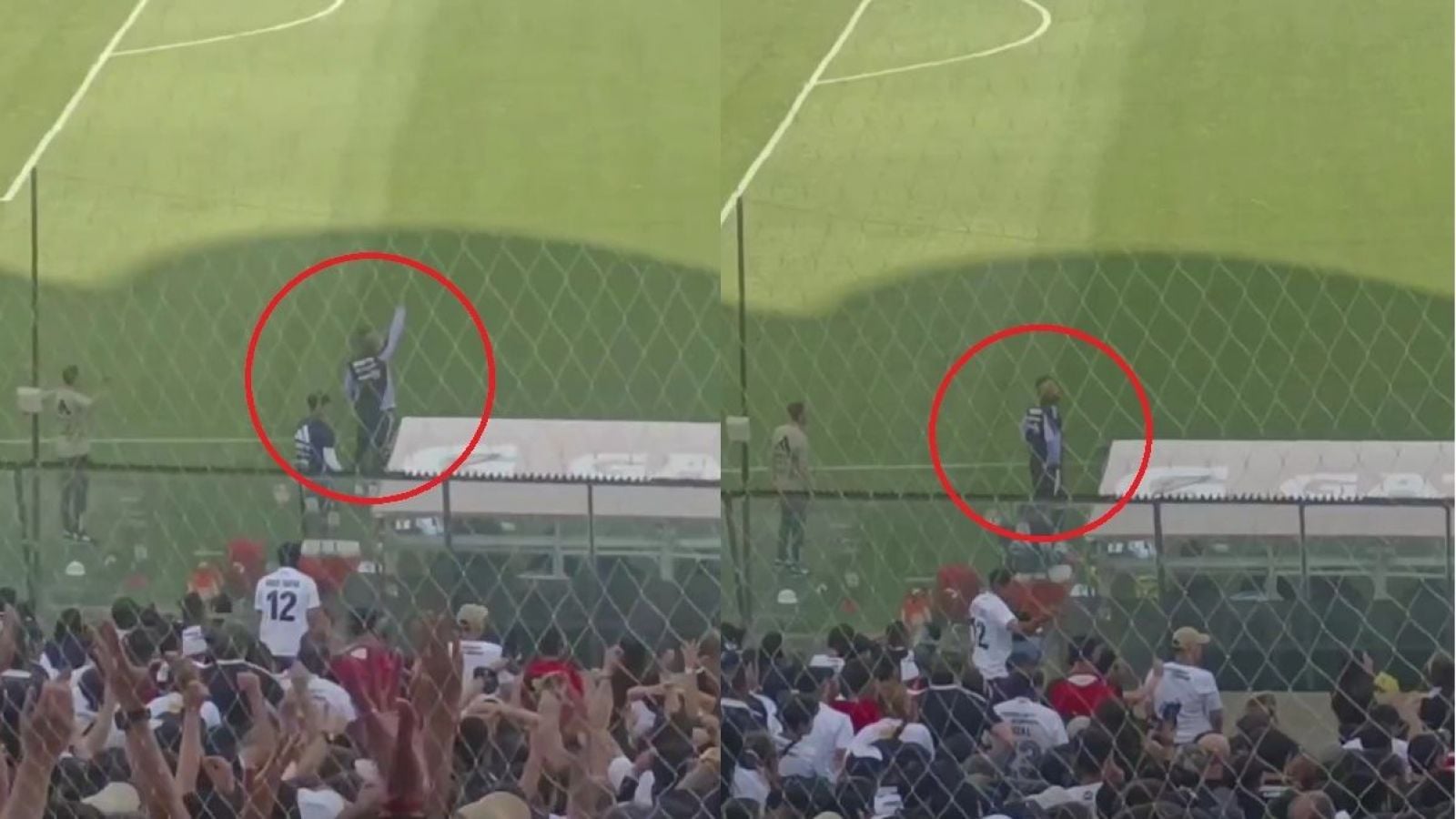 Arturo Vidal llamó la atención de los fanáticos de Colo Colo durante el partido clave ante Audax Italiano.