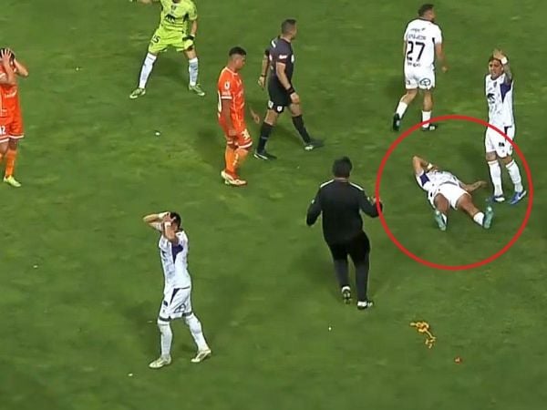 Jonathan Espínola sufrió una escalofriante lesión en la final por el ascenso