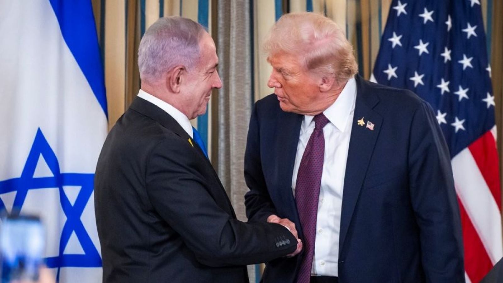 Benjamin Netanyahu y Donald Trump