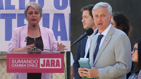 Jeannette Jara y José Antonio Kast