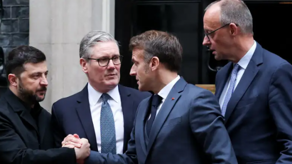 Alemania, Reino Unido y Francia respaldan a Zelenski