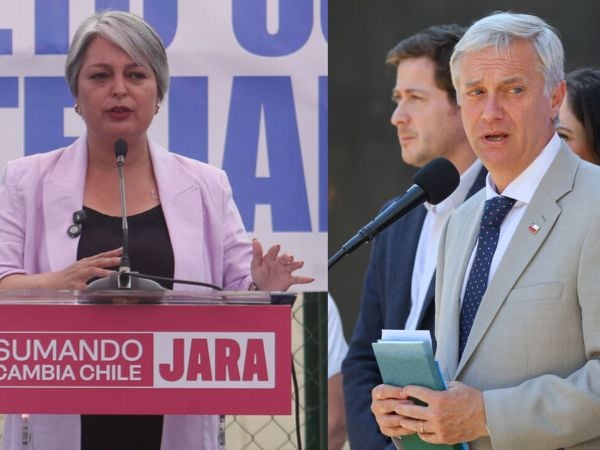 Jeannette Jara y José Antonio Kast