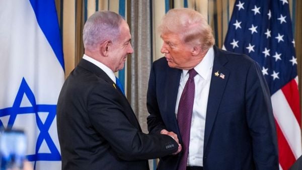 Benjamin Netanyahu y Donald Trump