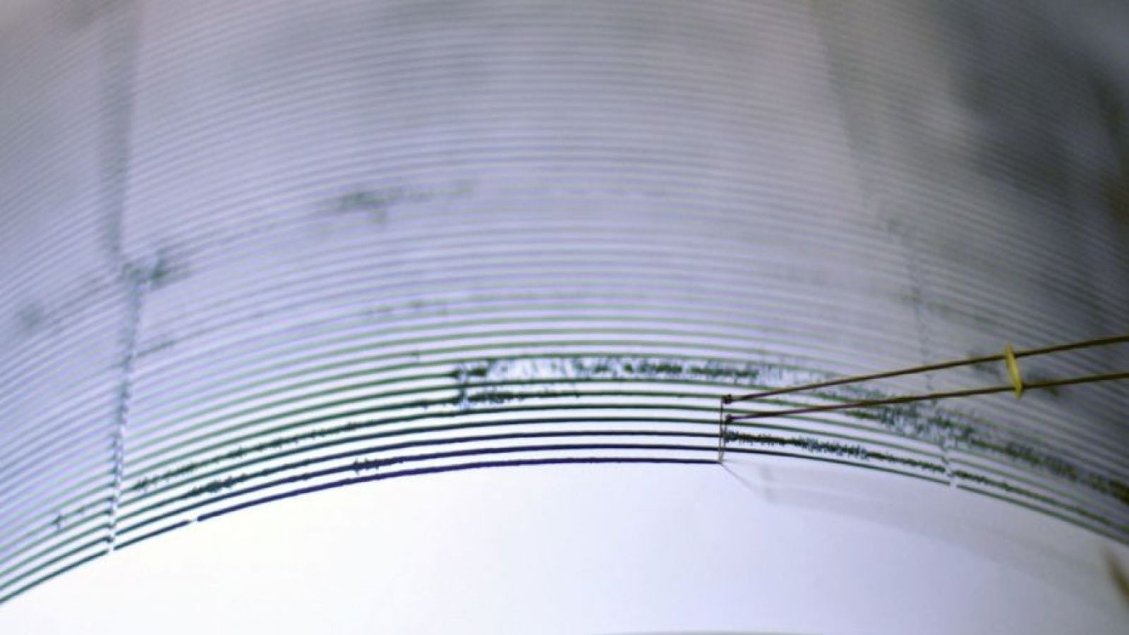 Sismógrafo. Terremoto en Japón