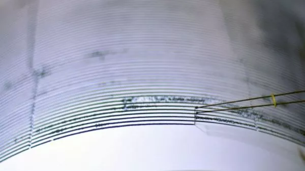 Sismógrafo. Terremoto en Japón
