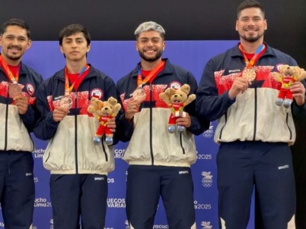 El Team Chile quedó en el cuarto puesto del medallero de los Juegos Bolivarianos 2025