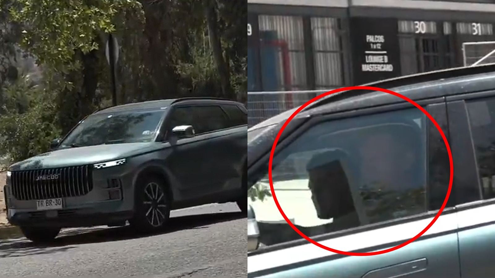 Llegada de Matías Palavecino a complejo de la Universidad Católica