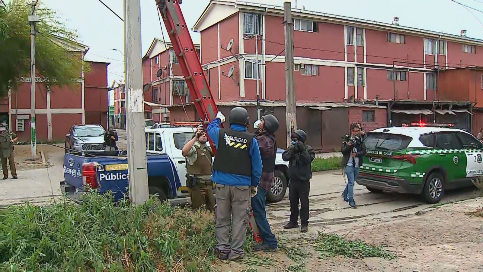 Retiran cámaras de narcotraficantes en Lo Espejo