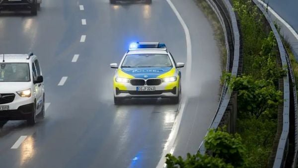 Auto de policía Alemania
