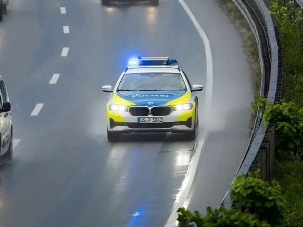 Auto de policía Alemania