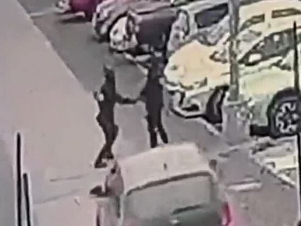 Guardias atropellados