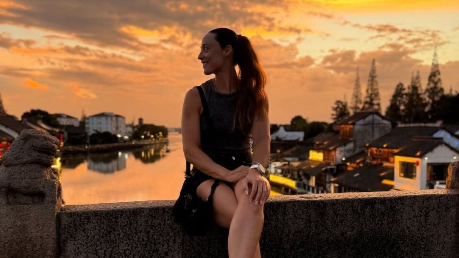 Antonia Abraham celebró que terminó su carrera universitaria