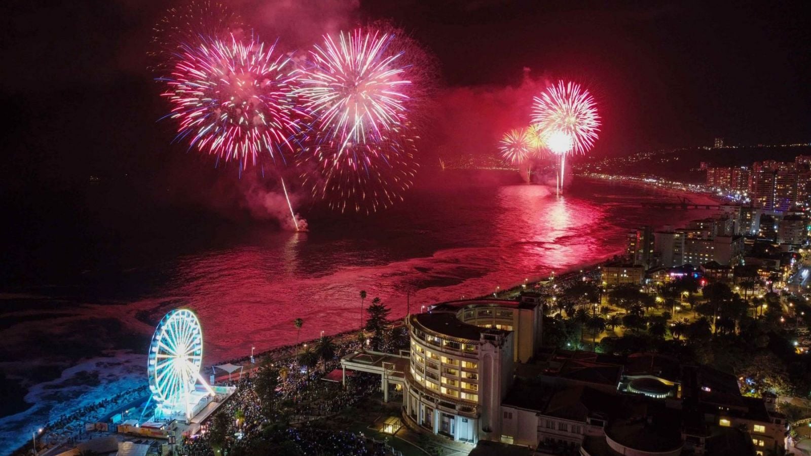 Las comunas con fuegos artificiales para Año Nuevo.
