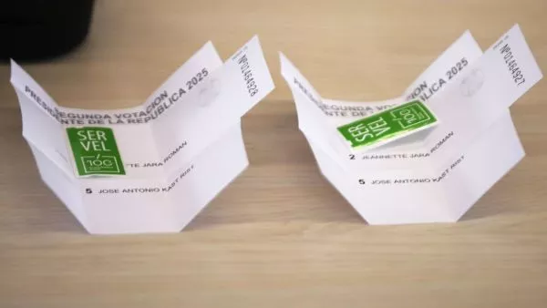 Cantidad de votos NULO y BLANCO