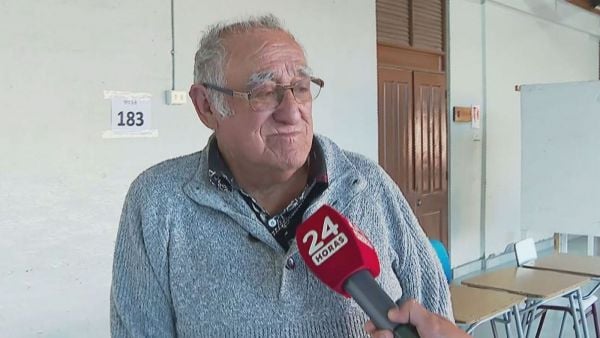 Vocal de mesa de 83 años