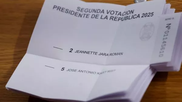 Voto elecciones Chile 2025