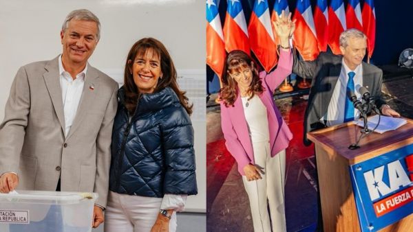 José Antonio Kast y María Pía Adriasola