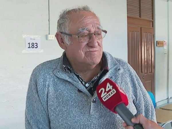 Vocal de mesa de 83 años