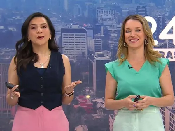 Valentina Reyes y Carla Zunino en 24 Horas Tu Mañana.