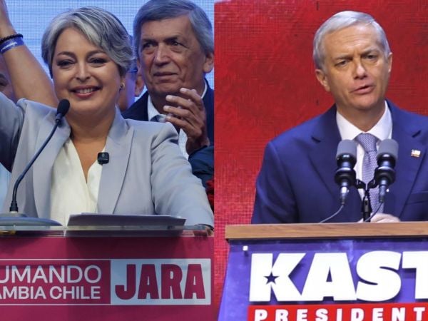 Jeannette Jara y José Antonio Kast