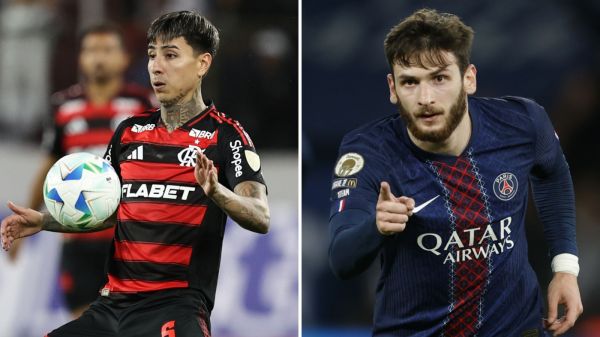 Erick Pulgar y Khvicha Kvaratskhelia