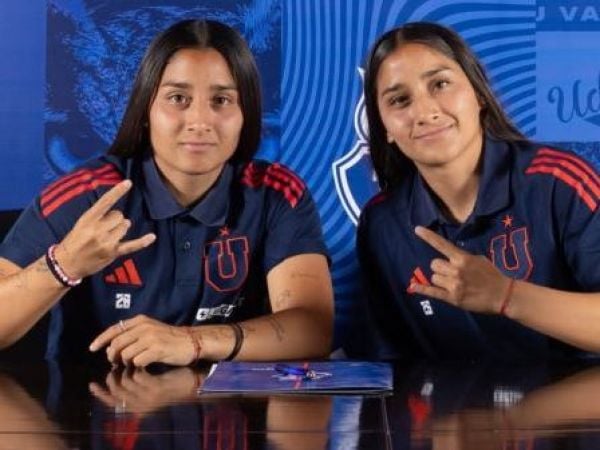 Arantza y Grettel Suazo, integrantes de la categoría Sub 20 de Universidad de Chile