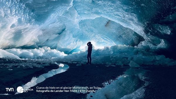 Glaciar alpino en retroceso acelerado por el calentamiento global, según estudio de ETH Zurich.