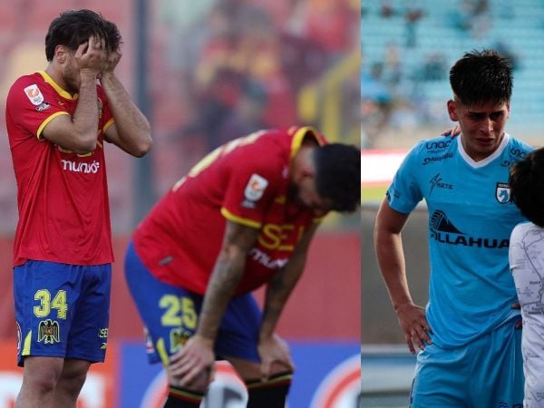 Planteles de Unión Española y Deportes Iquique