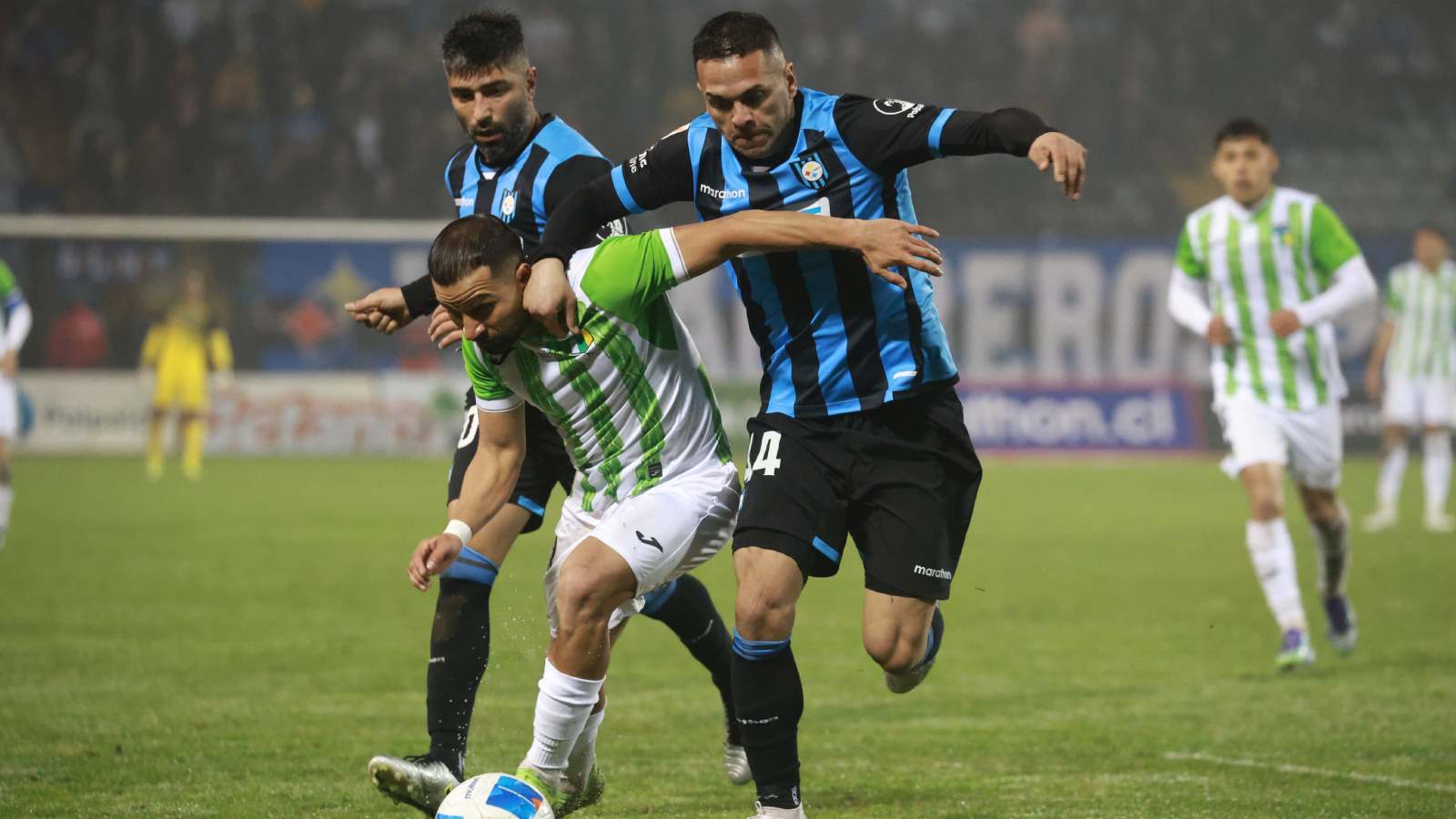 Jugadores de O'Higgins y Huachipato